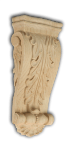 Acanthus Corbel - Maple