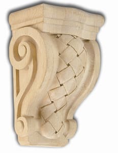Woven Corbel - From Hardware and Molding