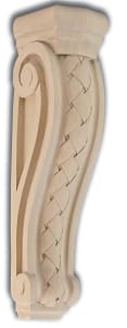 Woven Corbel - From Hardware and Molding