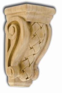Woven Corbel - From Hardware and Molding