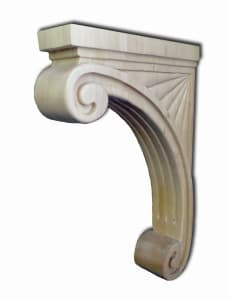Fluted Countertop Support - Remodel Market
