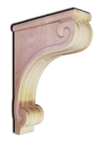Scroll Countertop Support - Remodel Market