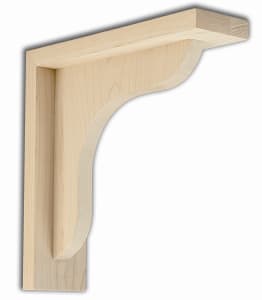 Bar Brackets from Hardware and Molding
