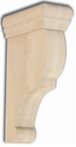 Bar Brackets from Hardware and Molding