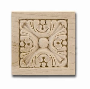Acanthus Square Rosette from Castlewood