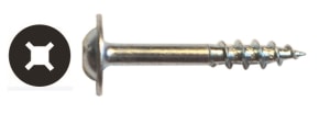 #8 x 1-1/4 Large Modified Truss Square/Phillips (1/2" Dia.) 1/2 Deep Thread Screws | Remodel Market