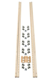 X-Bracket Pantry Cabinet Kit - 1" x 58-5/8" Maple Pilasters (XB550FL)