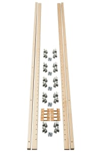 X-Bracket Pantry Cabinet Kit - 1-1/4" x 58-5/8" Maple Pilasters (XB550N)