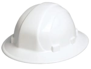 Omega II - Mega Ratchet Hard Hat - White