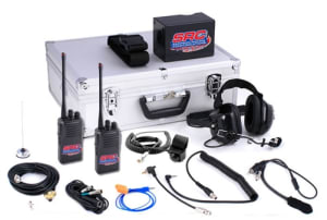 Complete 5 watt Racing Radio System for Driver and Crew Complete 5 watt Racing Radio System for Driver and Crew