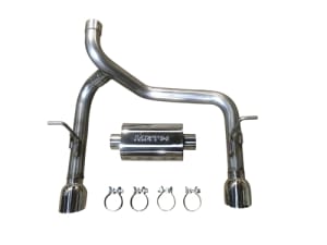 18+ Jeep Wrangler MRT Trail Rated JL4  Axle Back Performance Exhaust System 90R139
