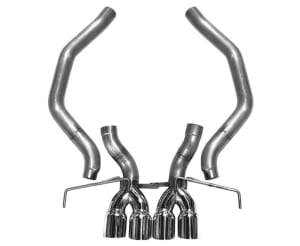 2014 - 2019 C7 Corvette Street Race Axle Back Performance Exhaust System 91S120