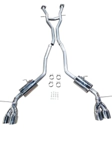 2011-21 Jeep Grand Cherokee MRT King of the Hill Cat Back Performance Exhaust System 92P115