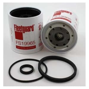 Fleetguard fuel water separator, part number FS19965 qty 1.