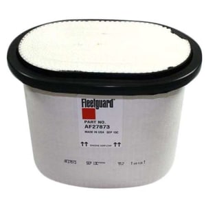 Fleetguard air filter, part number AF27873.