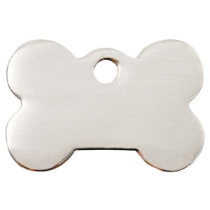 Stainless Steel Bone Dog ID Tags