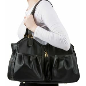 Metro Couture Designer Dog Purse Carrier | Leather