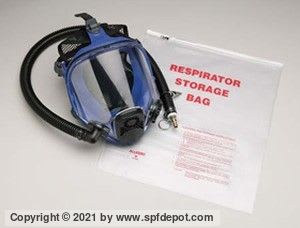 AL-2000_Allegro 2000 Respirator Storage Bag with zipper 14 Allegro Safety Equipment