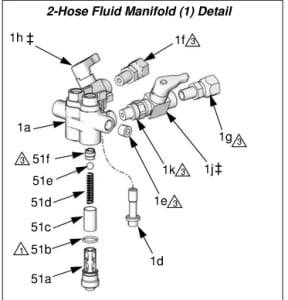 CS 51A Manifold Check Valve - BODY ONLY. SPF Depot