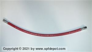 Graco 15B772 Air Hose, 18 Inch for Fusion AP