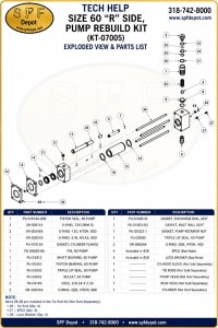PMC-KT-07005 replacement part from SPF Depot