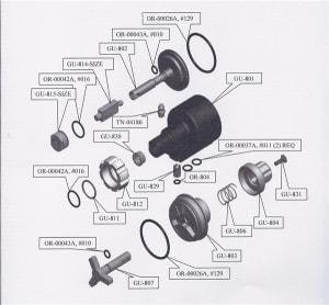 PMC-OR-00026A PMC spray foam replacement part