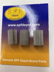 Binks ST1 336422 Filter Screens - 40 Mesh 10/Pk for Binks ST-1 Spray Foam Gun