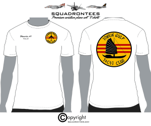 Tonkin Gulf Aero Club Skyraider A1 VA-25 - Customize Any of the text