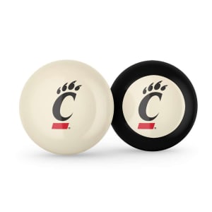 University of Cincinnati Cue Ball & 8  Ball Combo  
