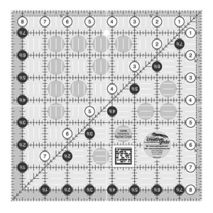 Rulers & Templates - Creative Grids - CGR4 - 4 1/2 Square