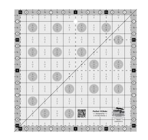 Creative Grids 10-1/2-Inch Square Quilt Ruler (CGR10) 