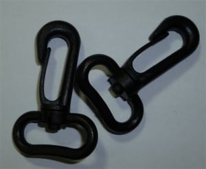 Swivel Snap Hooks Black