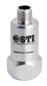 Top Exit M12 4 Pin Connector Transmitter Vibration Analysis Equipment