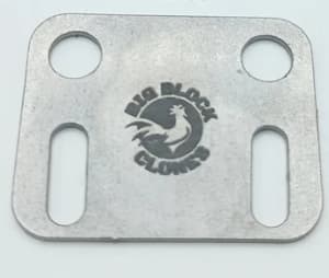 Steel Pushrod Guide Plate for GX200 And All Non-Hemi Small Block Clones