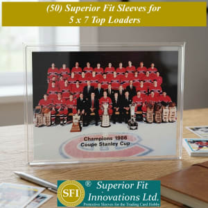 photo of Superior Fit Sleeves for 5 x 7 Photo Top Loaders