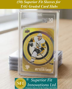 Superior Fit Sleeves for TGA Graded Reg Card Slabs