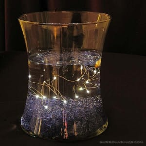 Submersible clear fairy lights