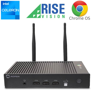 Rise Vision Chromebox Pre-Configured Digital Signage Media Player