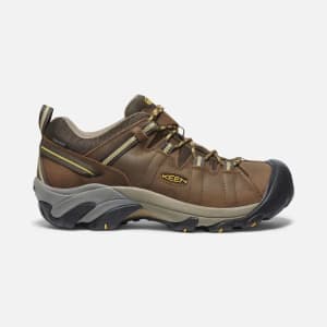 Keen Men's Targhee II Low Waterproof (Cascade Brown/Golden Yellow) - 1008417