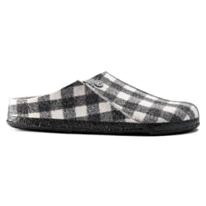 Birkenstock Women's Zermatt Shearling Plaid White - 1017545
