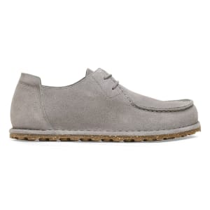 Birkenstock Men's Utti Lace (Whale Grey Suede Leather) - 1027311