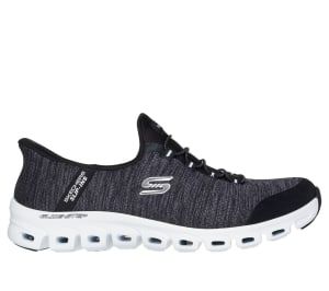Skechers Women's Glide-Step Slip-Ins (Black/White) - 104546-BKW
