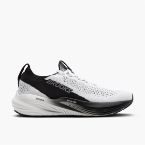 Brooks Men's Glycerin Stealthfit 22 (White/Grey/Black) - 110448-135