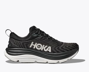 Hoka Men's Gaviota 5 (Black/White) - 1127929-BWHT