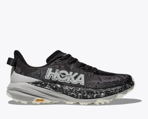 Hoka Men's Speedgoat 6 (Black /Stardust) - 1147791-BKSTR
