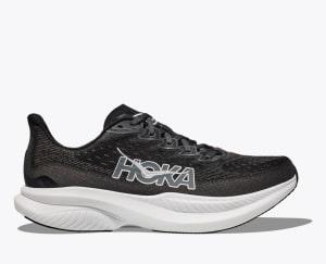 Hoka Women's Mach 6 (Black/White) - 1147810-BWHT
