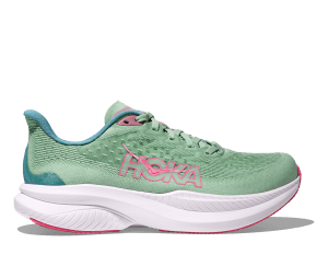 Hoka Women's Mach 6 (Jadeite/Alpine Blue) - 1147810-JTL