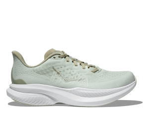 Hoka Women's Mach 6 (Oyster Mushroom/Truffle Salt) - 1147810-ORF