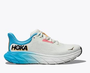 Hoka Women's Arahi 7 (Blanc De Blanc/Swim Day) - 1147851-BSW