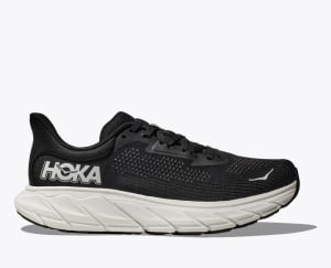 Hoka Women's Arahi 7 (Black/White) - 1147851-BWHT